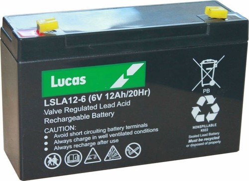 Lucas 12ah rechargeable - 12ah,