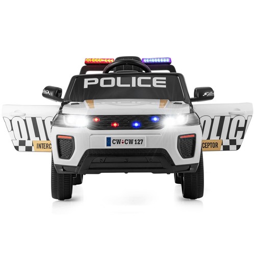 Kids ride police car 12v - ride,