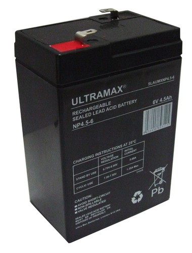 Ultramax volt 5ah battery - volt, 4.5ah