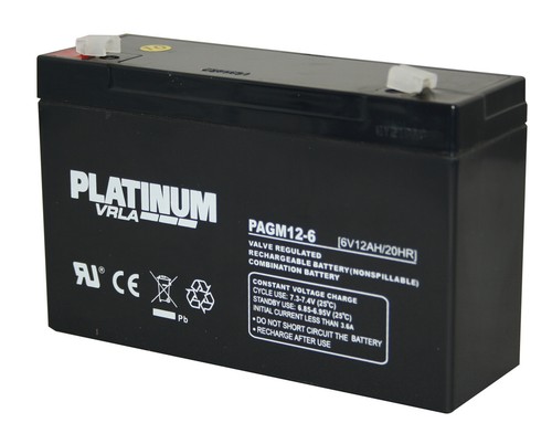 Platinum volt 12ah battery - 6,