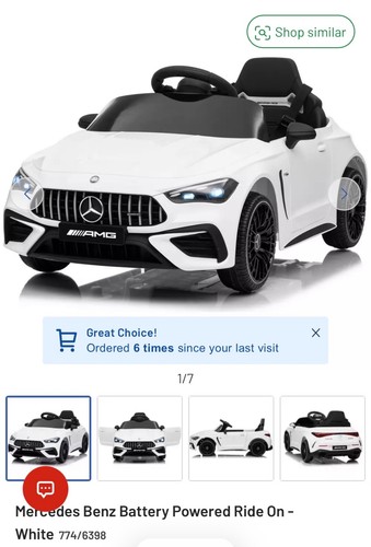 Mercedes benz ride car - ride, on