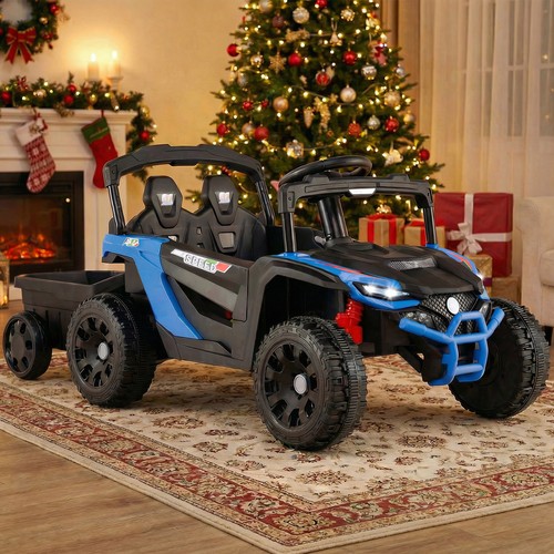 Battery powered ride toy - powered, on