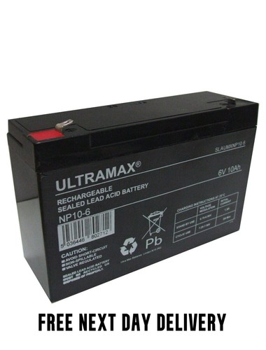 Ride car replacement 6v - on,